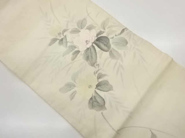 JAPANESE NAGOYA OBI FOR SUMMER / EMBROIDERY / ARTIST WORK